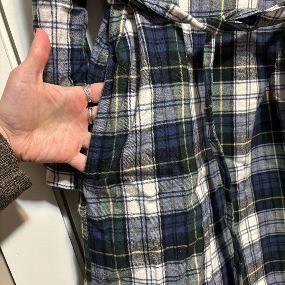 L.L. Bean Flannel Dress - Picture 4 of 8